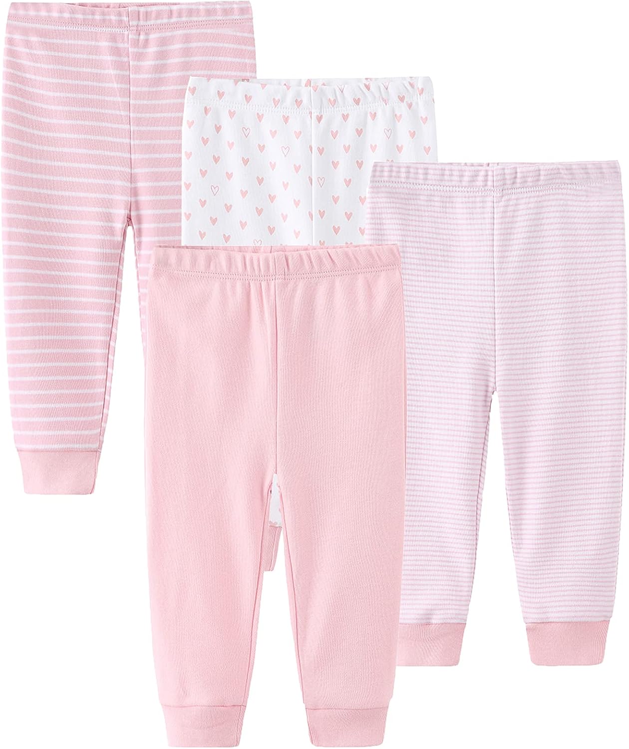 Newborn Layette Gift Set Bodysuits Pants for Baby Girl and Boy 24 Piece 100% Cotton Essentials and Accessories