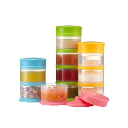 Innobaby Packin' Smart Stackable and Portable Storage System for Formula, Liquid, Baby Snacks and