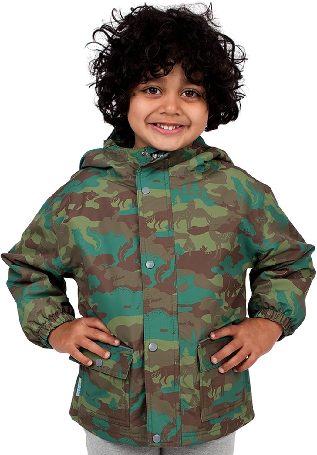 JAN & JUL Waterproof Fleece Lined Rain Jacket, Raincoat for Kids