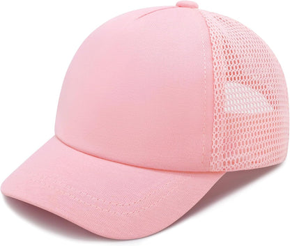 qikqik Baby Baseball Cap Toddler Baseball Hat with Mesh Infant Sun Hat UPF 50+ Baby Ball Cap Toddler Girl Hats Kids Hat Boys