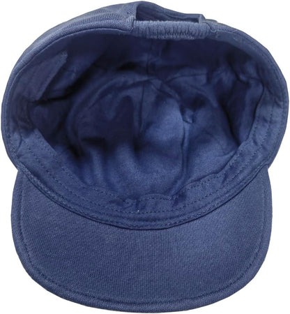 Keepersheep Baby Baseball Cap Infant Sun Hat, Cotton Knit with Soft Brim, Adjustable Soft Newborn Toddler Cap