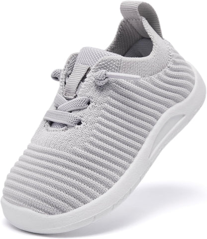 MORENDL Toddler Shoes Baby Walking Sock Shoes Infant Sneakers 0-4 Years Boy Girl Barefoot Tennis Shoe Non-Slip Brethable