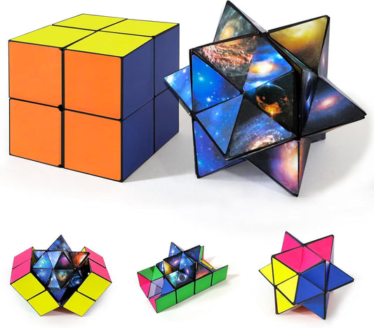 Toys for Boys Age 6-12 Birthday Gifts for 6 7 8 9 10 Year Old Boy Girls, Fidget Toys Infinity Cubes for Kids 8-12 Cool Fun Magic Cube for Boys Ages 10-12 Years Old Gift Ideas for Teen