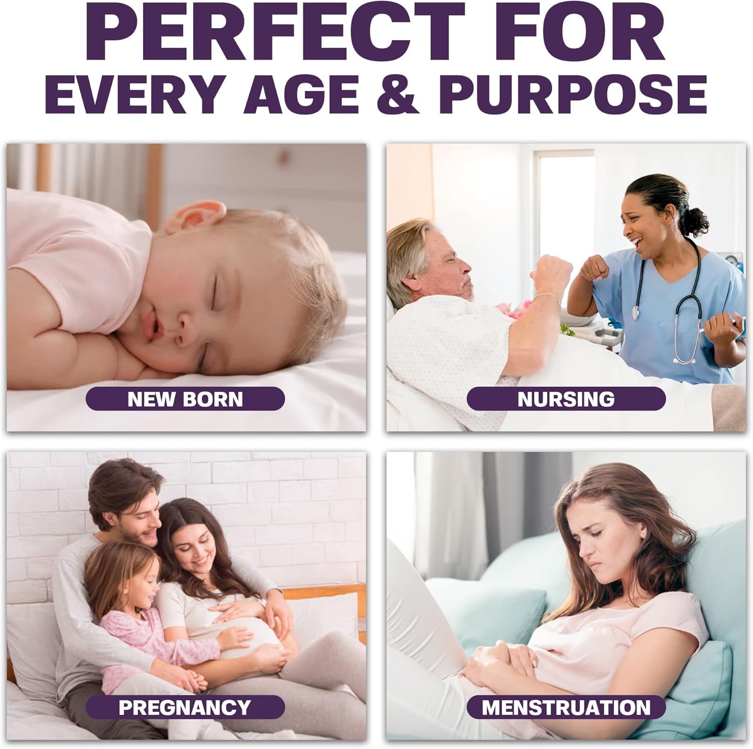 Disposable Bed Pads for Adults Extra Large 36 x 36 (50 Count) - Incontinence Bed Pads, Chuck Pads