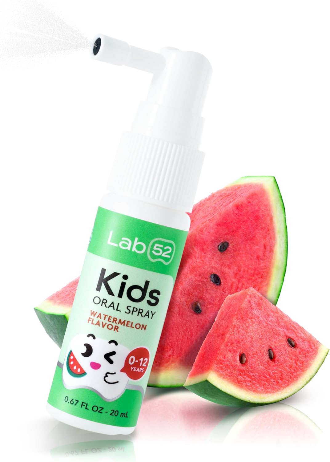 LAB52 Kids Oral Spray, Toddler Toothpaste Helper for Daily Oral Care and Fresh Breath, Children