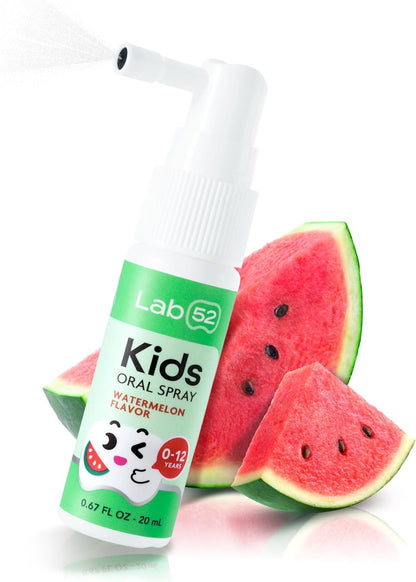 LAB52 Kids Oral Spray, Toddler Toothpaste Helper for Daily Oral Care and Fresh Breath, Children