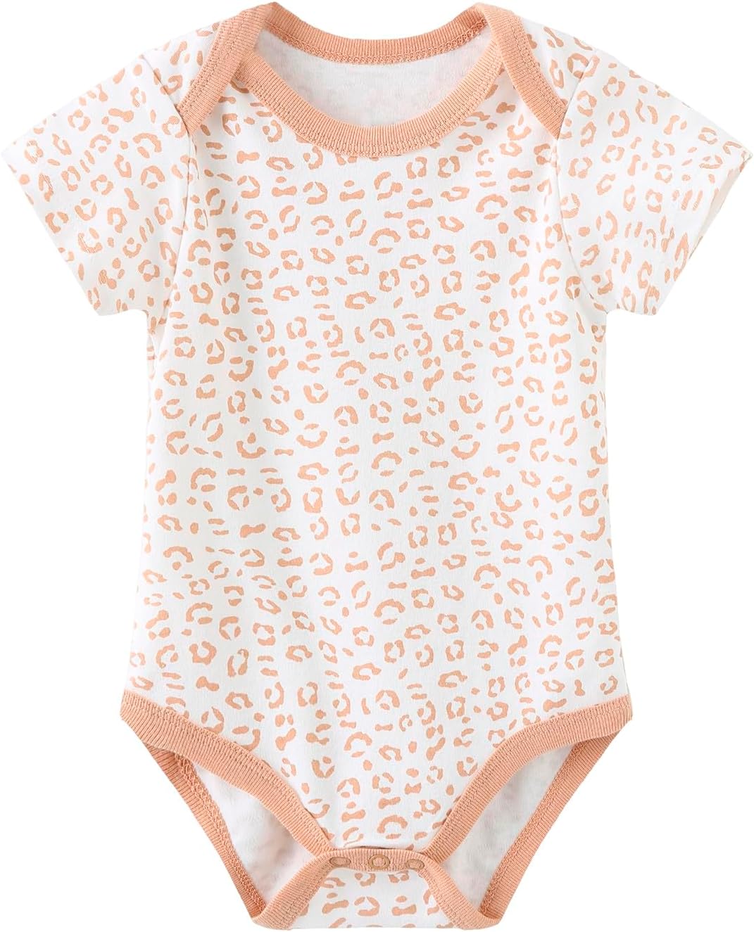 Baby Bodysuit Short Sleeve one-Piece Newborn Baby Clothes for Baby Boy and Girls