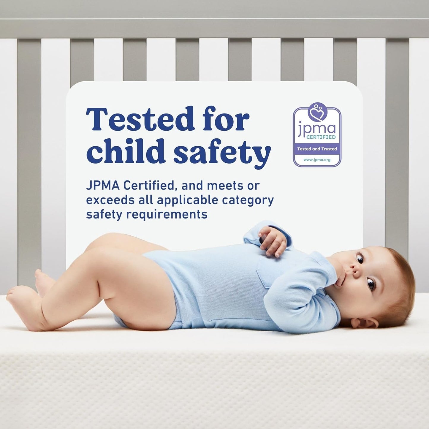Graco Premium Crib Mattress & Protector Value Bundle (1-Pack) – Includes GREENGUARD Gold Certified
