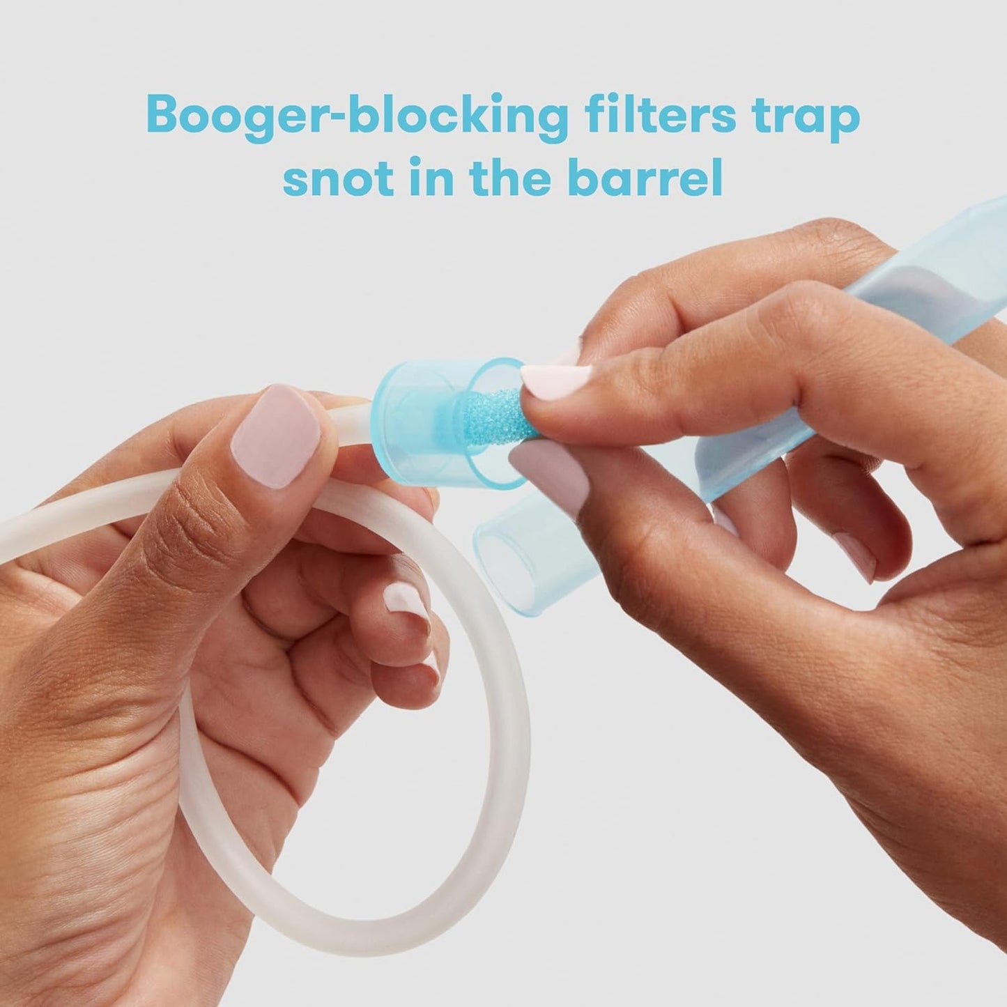 Frida Baby NoseFrida SnotSucker for Baby, Nasal Aspirator for Baby, Nose Sucker Baby Nasal