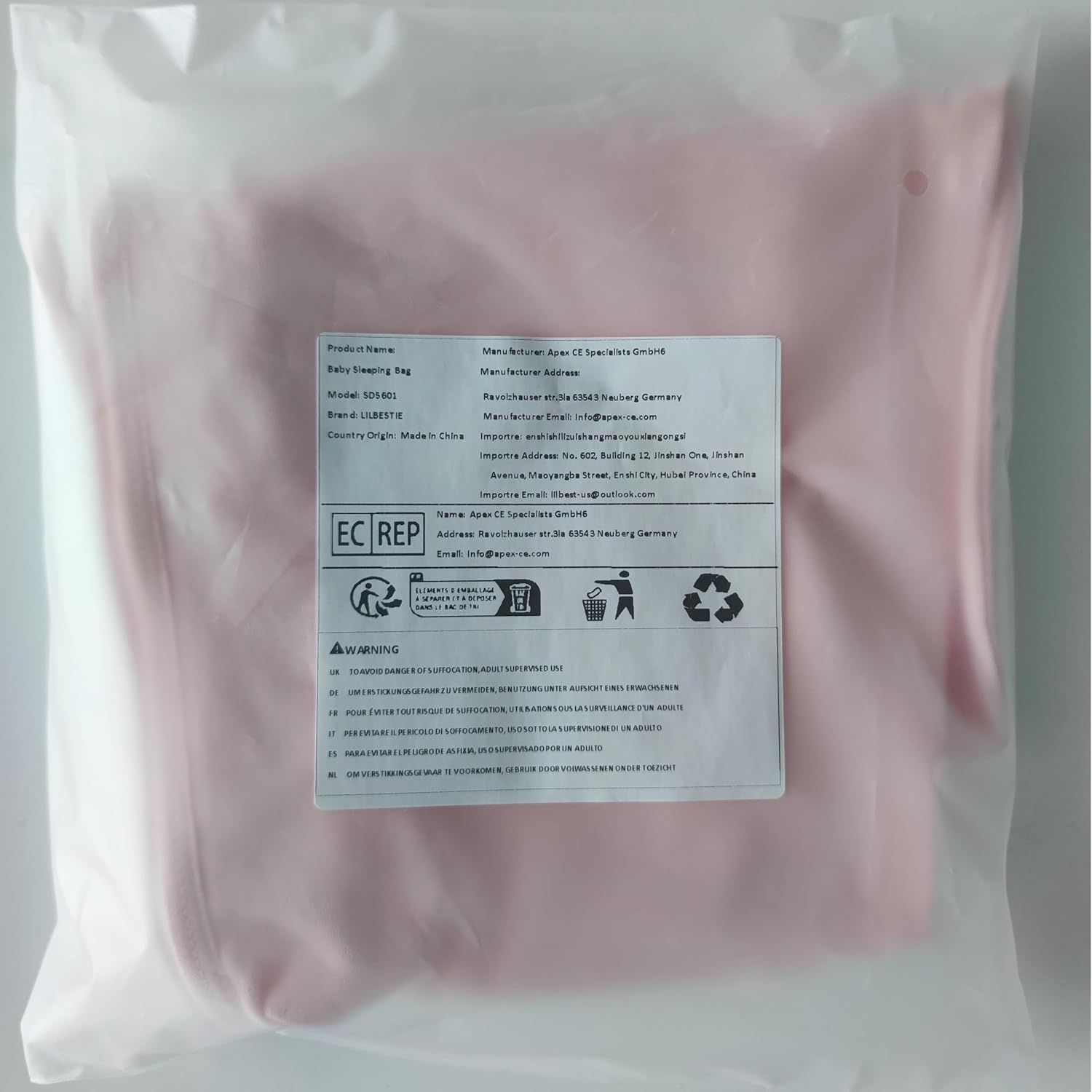 Baby Swaddle Sleep Sack 1.0 Tog 3-in-1 Cotton Baby Swaddle Blanket Wrap for Newborns 6-12 Months