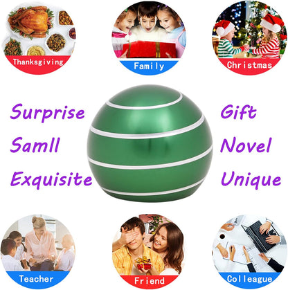 Desk-Fidget-Toys for Kinetic-Toy: Cool-Gadgets Cool-Stuff for Adults Kids Teens, Spinning Up to 180 Seconds, Stress Relief Toy for Christmas Optical-Illusion Gift for Office School Home Women Men