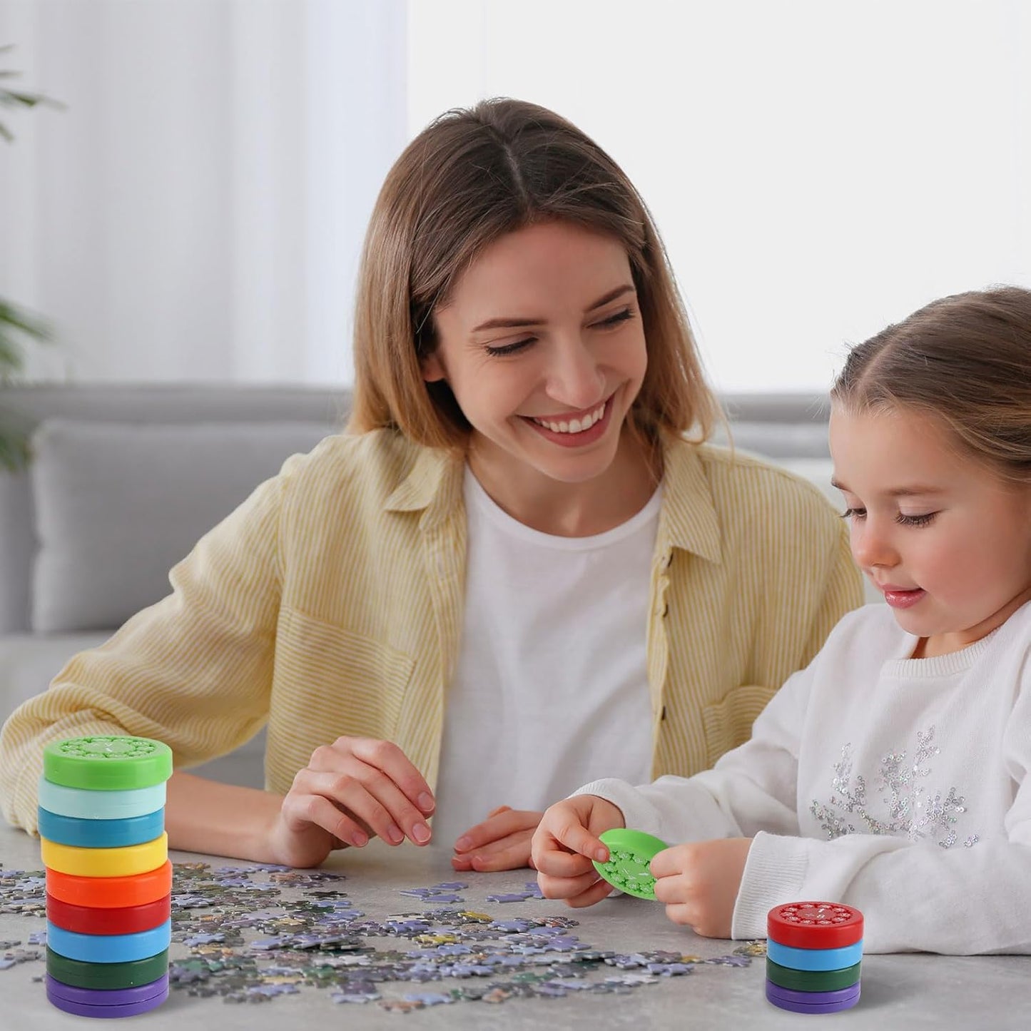 HengLiSam Math Fact Fidget Spinner, Classrooms Learn Math Addition and Subtraction Tools, Math Learning Education for Students, Parent-Child Math Fidget Toys Games