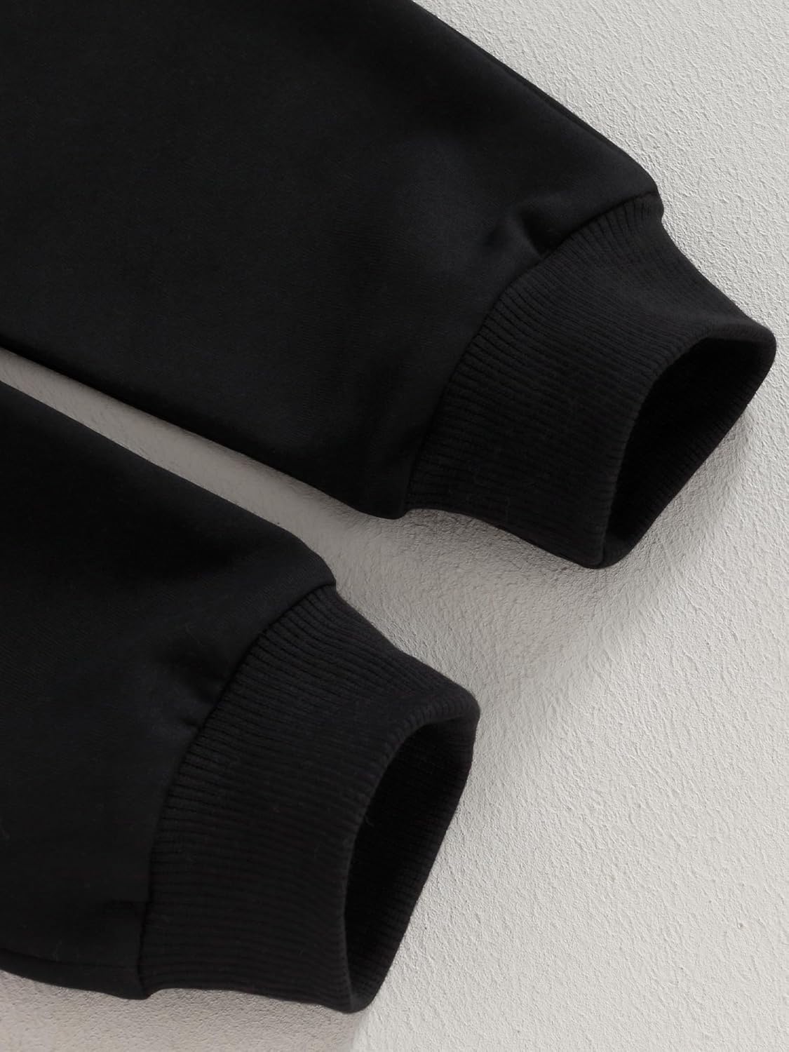 Kupretty Toddler Baby Boy Fall Winter Clothes Color Block Long Sleeve Sweatshirt Pullover Tops + Joggers Pants Outfit Set