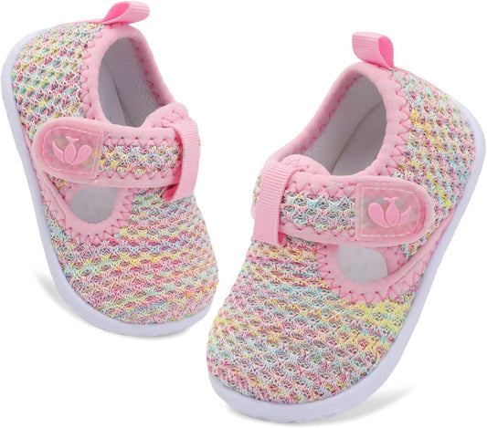 FEETCITY Barefoot Baby Shoes Girls Boys Walking Shoes Infant Sneakers Lightweight Flexible Newborn Dress School Shoe