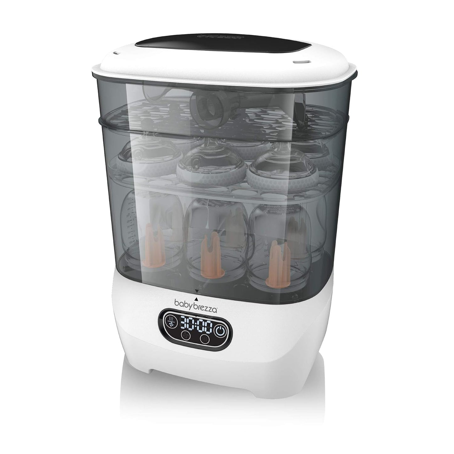 Baby Brezza Bottle Sterilizer and Dryer Advanced – 33% Faster - Largest Capacity Steam Sanitizer