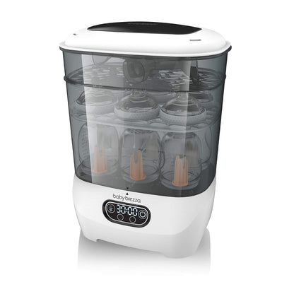 Baby Brezza Bottle Sterilizer and Dryer Advanced – 33% Faster - Largest Capacity Steam Sanitizer