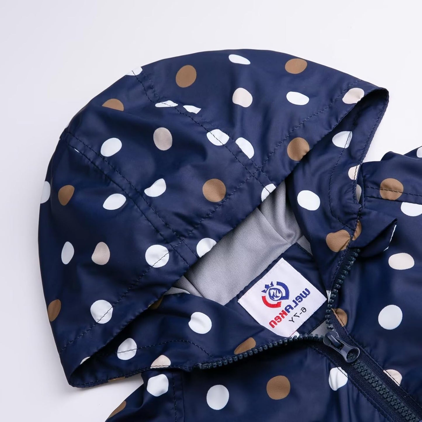 WELAKEN Lightweight Jacket for Girls Kids & Toddler II Girls' Print Water-Resistant Jacket