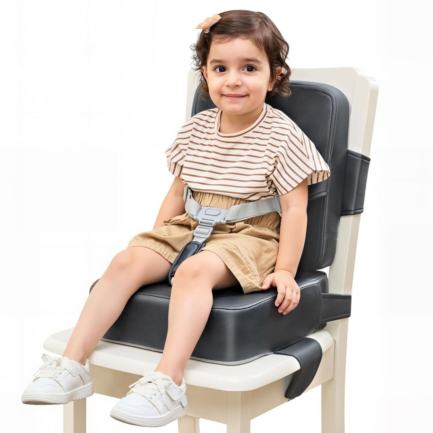 HOMEAL Booster Seat for Kitchen Chair - Toddler Booster Seat for Dining Table - Dining Seat with