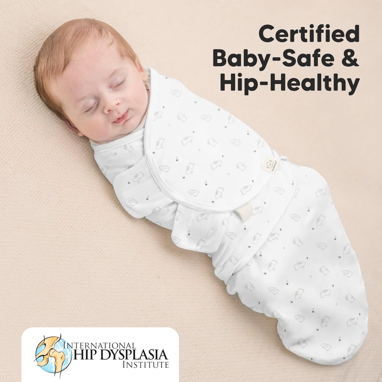 Baby Swaddle Sleep Sacks with Zipper - 3-Pack Swaddles for Newborns 0-3 Months, Infant, Baby Girls