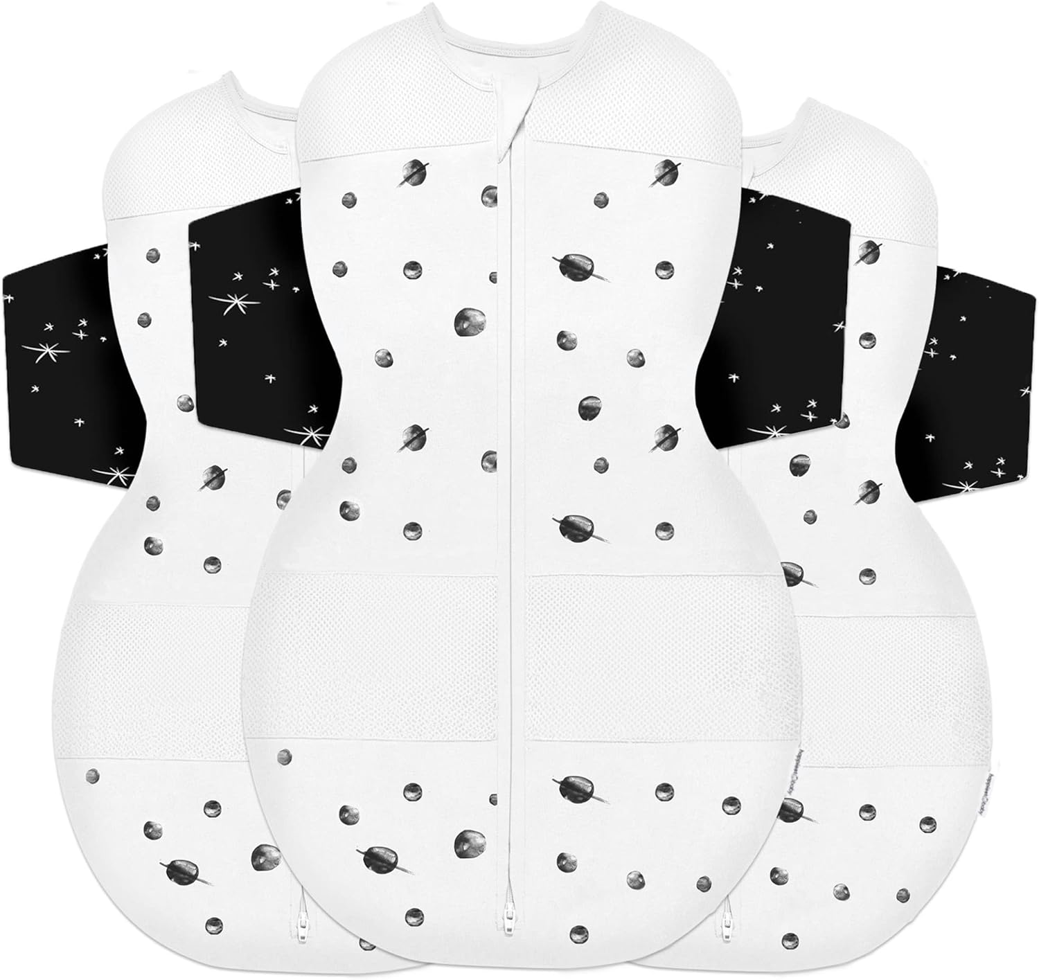 Happiest Baby SNOO Sleep Sack - 100% Organic Cotton Baby Swaddle Blanket - Doctor Designed Promotes