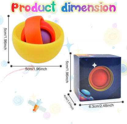 Fidget Toy for Adults, Gyro Fidget Desk Toys, Ideal Gift for Boys Girls Teens Kids, ADHD Autism Stress Relief Finger Toy Hand Fidget Spinner for Classroom
