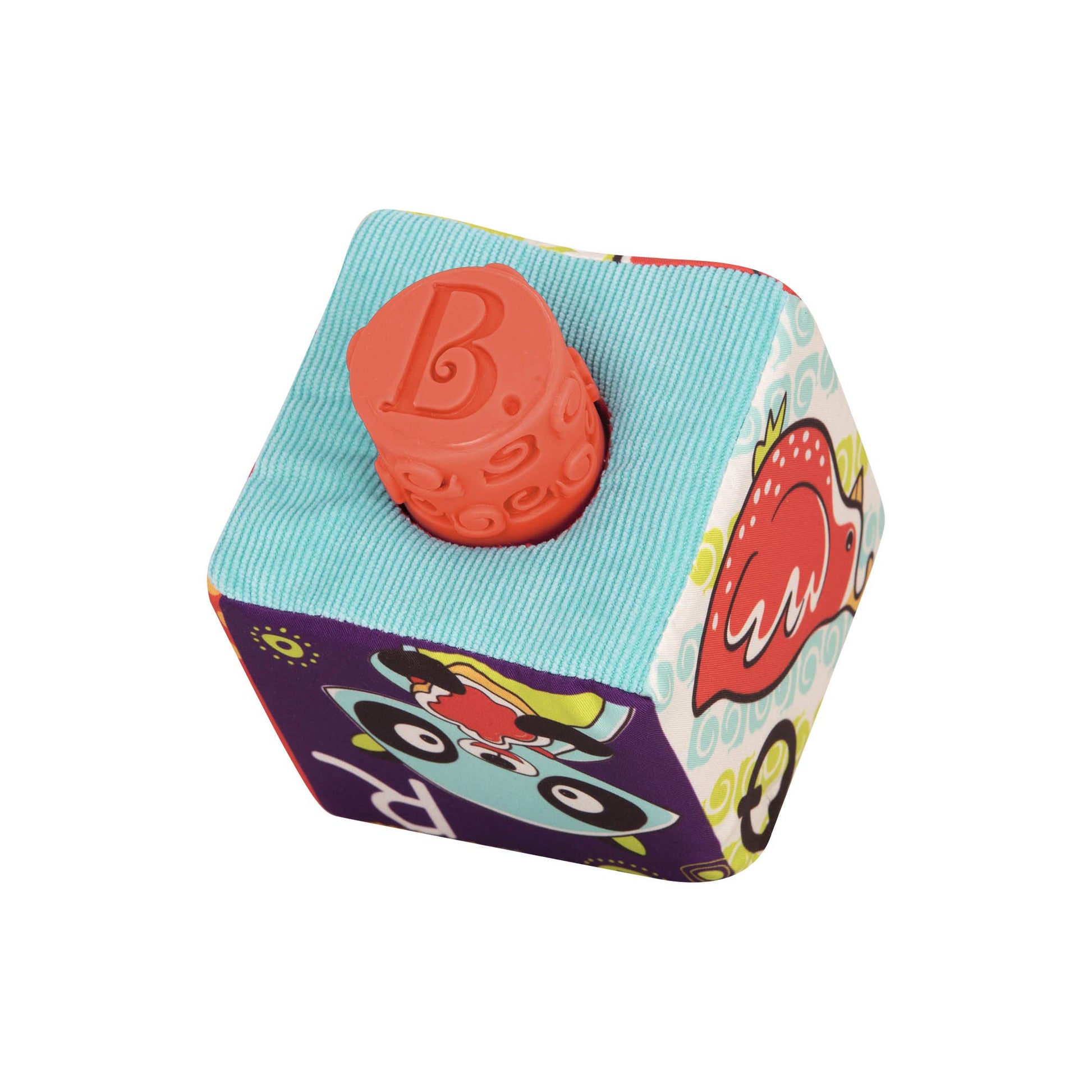 B. toys Soft Fabric Building Blocks, ABC Block Party, Baby