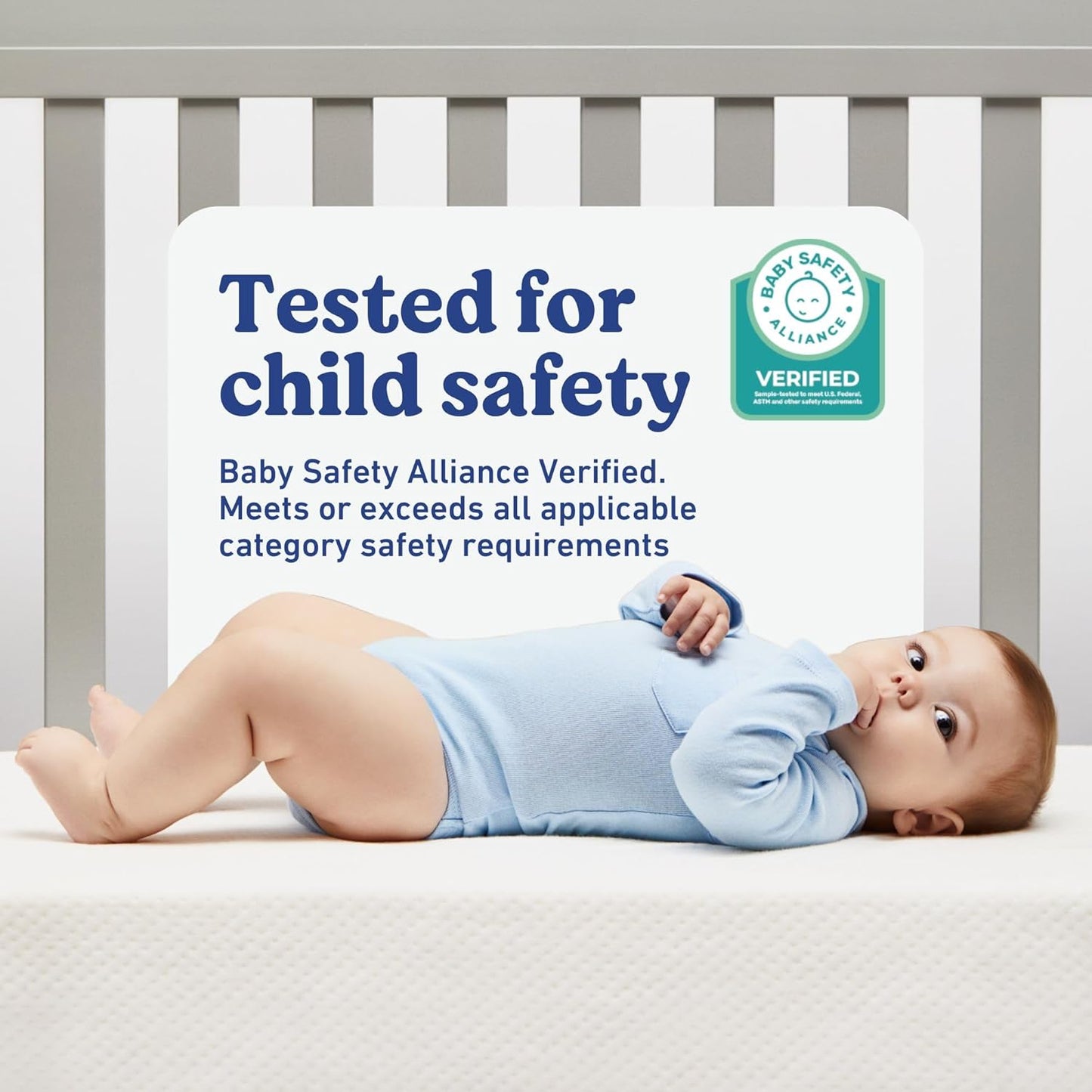 Graco Premium Crib & Toddler Mattress – GREENGUARD Gold Certified, CertiPUR-US Certified Foam