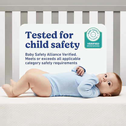 Graco Premium Crib & Toddler Mattress – GREENGUARD Gold Certified, CertiPUR-US Certified Foam