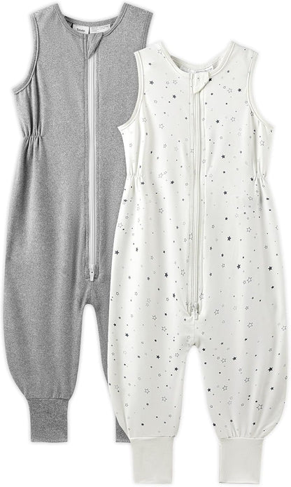 TotAha Toddler Sleep Sack with Legs, 0.5 TOG Light and Soft Baby Sleeping Bag, Walker Sleep Sack