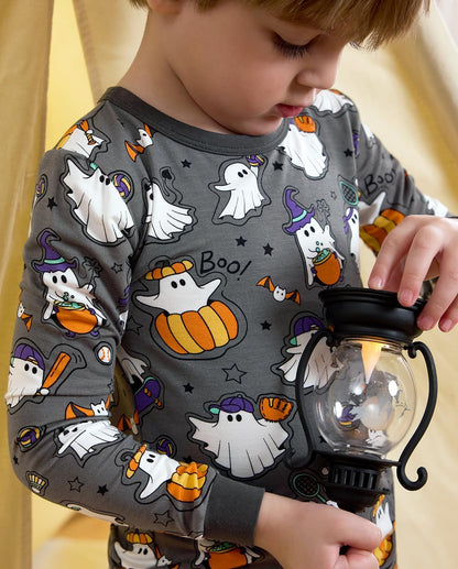 Bamboo Viscose Toddler Pajamas Boys Girls Baby 12M-8Y Pjs Sets Kids 2pcs Snug fit Long-Sleeve Sleepwear