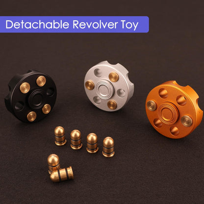 Cool Fidget Sensory Toy, Transformable Metal ADD ADHD Autism Stress Reducer Reliever, Anti Anxiety Desk Toy, Noise Free Focus Gift with Carrying Case for School Home Office Classroom - Rose Gold