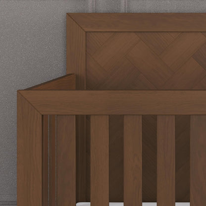 Child Craft Kieran 4-in-1 Convertible Crib, Baby Crib Converts to Day Bed, Toddler Bed and Full