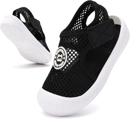 BMCiTYBM Baby Boy Girl Closed Toe Summer Sandals Lightweight Shoes Infant Non-Slip First Walking Sneakers 6 9 12 18 24 Months