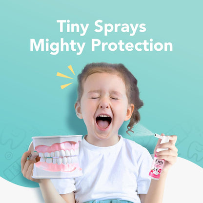 LAB52 Kids Oral Spray, Toddler Toothpaste Helper for Daily Oral Care and Fresh Breath, Children