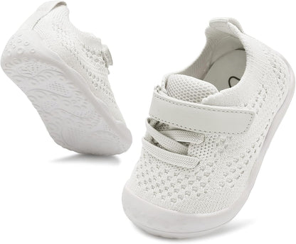 LeIsfIt Baby Shoes Girls Boys First Walking Shoes Infant Sneakers Crib Shoes Lightweight Non-Slip Shoes