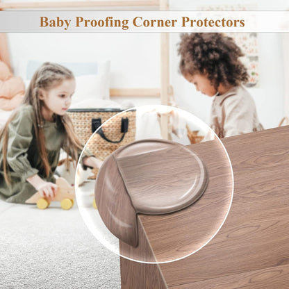 32 Pack Corner Guards Clear Corner Protectors Baby Proof Corner Guards Stop Child Head Injuries Tables, Furniture & Sharp Corners Baby Proofing