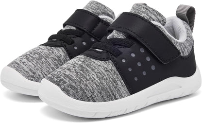 MORENDL Toddler Baby Shoes 0-4 Years Boy Girl Lightweight Breathable Non-Slip Sports Sneakers Running Walking Tennis Barefoot Shoes