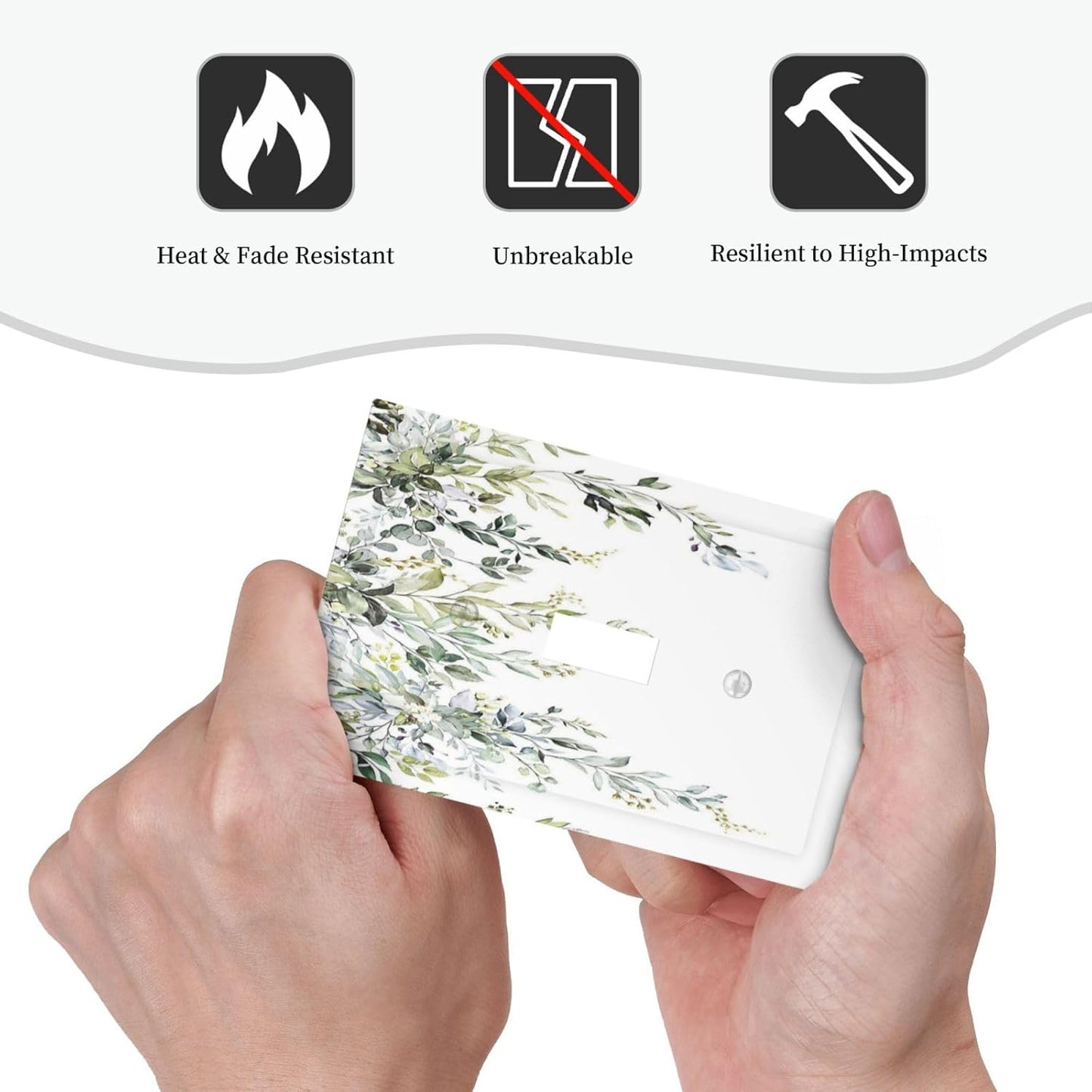 Decorative Light Switch Cover Boho Farmhouse Flower Leaf Sage Green 1 Gang Single Toggle Device Electrical Faceplate Switchplates Decorator Outlet Wall Plate for Bedroom Cabin Decor