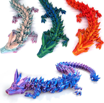 Easter Eggs 3D Printed Dragon Egg Dragon Eggs with Dragon Inside Fidget Toys Pendant Desk Decorative Easter Egg Fillers Easter Gifts for Boys Kids Home Office Decor(Color Mixing-A)