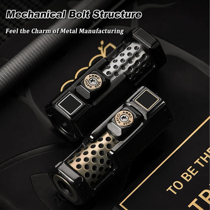 Fidget Toys Adults, Mechanical Bolt Fidget Slider Fidget Spinner Toys, EDC Fidget Toys Home Office Executive Desk Toys, Ideal Gift for ADHD/ADD/Autism (Silver/Black)