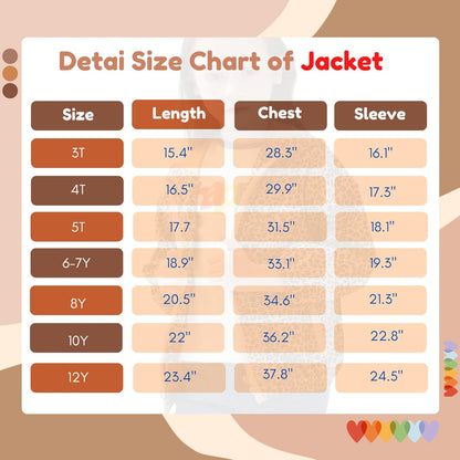 WELAKEN Lightweight Jacket for Girls Kids & Toddler II Girls' Print Water-Resistant Jacket