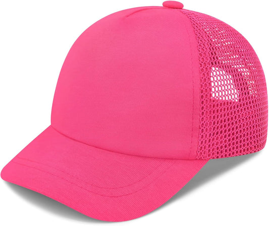 qikqik Baby Baseball Cap Toddler Baseball Hat with Mesh Infant Sun Hat UPF 50+ Baby Ball Cap Toddler Girl Hats Kids Hat Boys