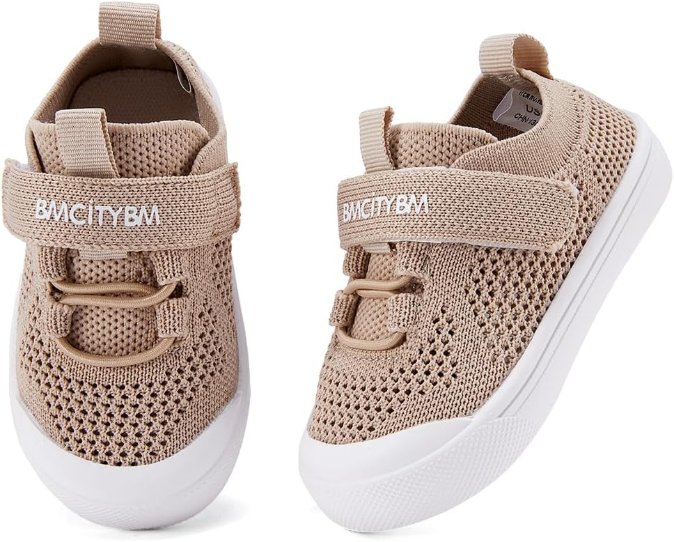 BMCiTYBM Baby Shoes Boy Girl Infant Sneakers Non-Slip First Walkers 6 9 12 18 24 Months