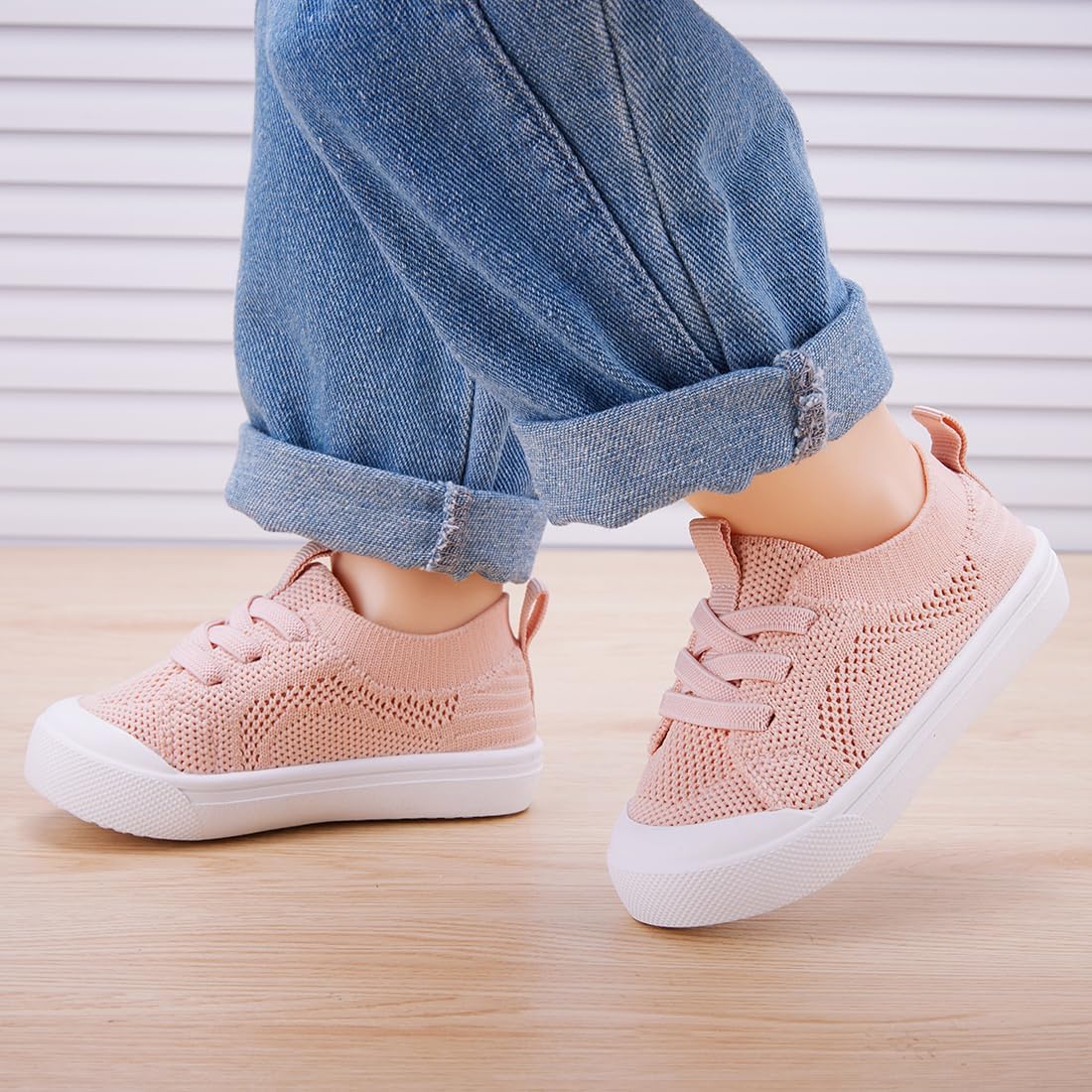 BMCiTYBM Baby Shoes Boy Girl Infant Sneakers Non-Slip First Walkers 6 9 12 18 24 Months