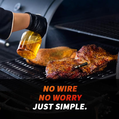 Meat Thermometer Digital Wireless, 800FT Long Range Bluetooth Cooking Thermometer, Food Thermometer