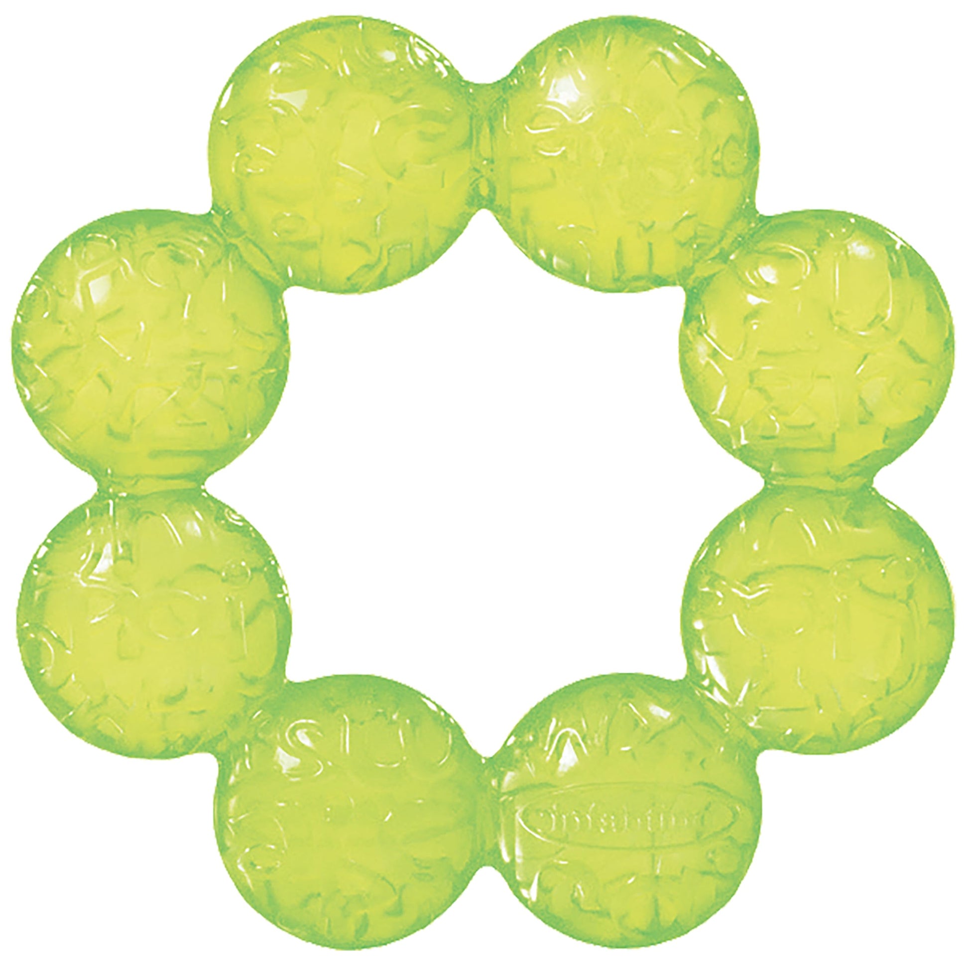 Infantino Water Teethers, Cooling & Massaging Relief, Lime/Blue, 3-Pack