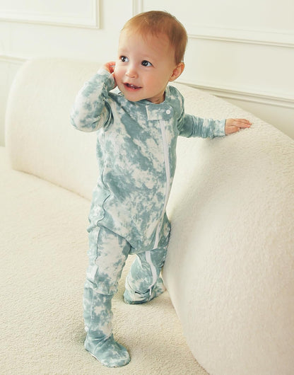 VAENAIT BABY Infant Toddler Boys Girls Footed Pajamas One-PIece Romper Sleep and Play 0M-2T