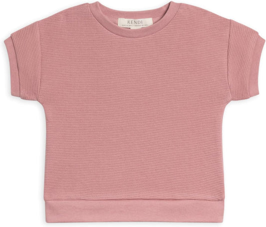 Colored Organics - Organic Cotton Toddler Short Sleeve Shirts - Baby Toddler and Kids Tops - Girls