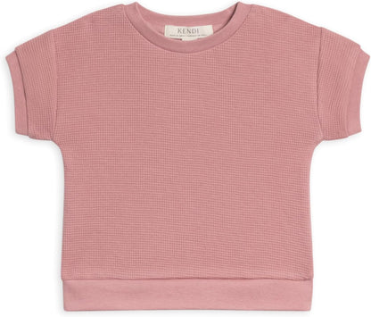 Colored Organics - Organic Cotton Toddler Short Sleeve Shirts - Baby Toddler and Kids Tops - Girls and Boys Tees