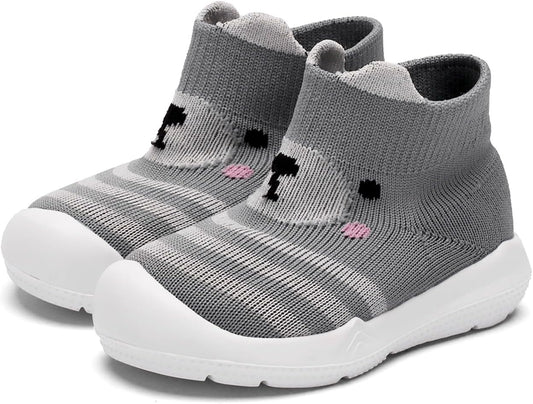 Engtoy Baby Shoes & Socks - Non-Slip Breathable Slippers with Soft Rubber Sole - Baby Boys & Girls Slip On Sneakers